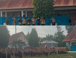 Semarak HUT Pramuka ke-65, UPT SDN 036 Rante Paccu Gelar Upacara Bersama