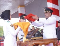 Upacara Detik-Detik Proklamasi Kemerdekaan RI ke-81 Tingkat Kabupaten Luwu Berlangsung Khidmat