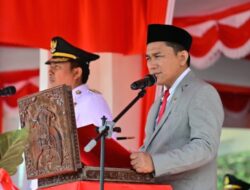 Ketua DPRD Luwu Utara Bacakan Teks Proklamasi di HUT ke-81 Kemerdekaan RI
