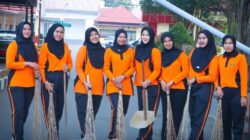 Bukan Sekadar Seremonial, Polwan Polres Luwu Bergerak Wujudkan Mako Bersih dan Indonesia Asri