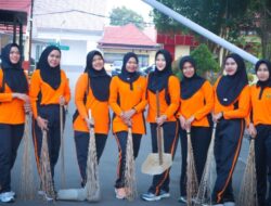 Bukan Sekadar Seremonial, Polwan Polres Luwu Bergerak Wujudkan Mako Bersih dan Indonesia Asri