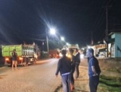 Warga Lalampu Hadang Truk Nikel PT GMU di Jalan Nasional, Tuntut Penertiban