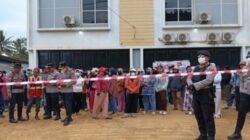 Dinilai Langgar Kesepakatan BA, AMSM Segel Kantor PT Tri Nusa/OTI EA Abadi di Siumbatu