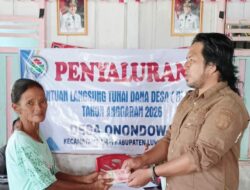 Pemdes Onondowa Salurkan BLT-DD Periode Juli–Agustus 2026, Kades Sebut  Semoga Bermanfaat bagi Warga