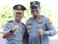 Kapolda Sulsel Pimpin Apel Pagi, Karo Log Terima Kenaikan Pangkat Pengabdian Jadi Brigjen