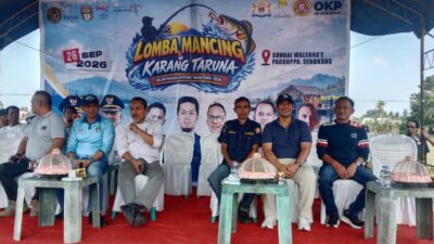 Ratusan Perserta Ikuti Lomba Mancing Karang Taruna Dalam Rangka Festival Danau Tempe 2026