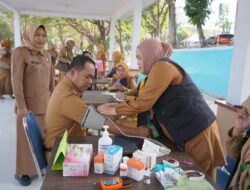 Pemda Wajo Gelar Cek Kesehatan Gratis Bagi ASN, Bupati Apresiasi Dinkes Sebagai Inisiator Program