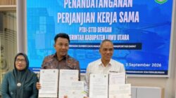 Perkuat SDM dan Layanan Transportasi, Pemkab Luwu Utara dan STTD Teken PKS