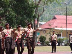 Saka Bhayangkara Cabang Luwu Perkuat Pembinaan Generasi Muda melalui Latihan Bersama Polres Luwu