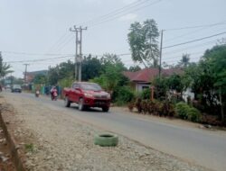 Debu Cemari Lingkungan, Jalan di Kelurahan Bajo Luwu Bak Negeri Debu