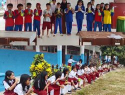 Senyum Sehat dari Rante Paccu, Siswa SDN 036 Terima Perlengkapan Sikat Gigi 