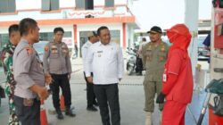Bupati Luwu Tinjau Penerapan Ganjil Genap di SPBU