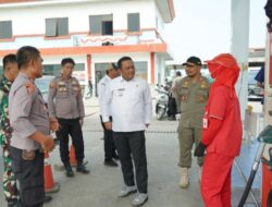 Bupati Luwu Tinjau Penerapan Ganjil Genap di SPBU