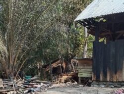 Pasca Kebakaran, Keluarga Luter Obet Mulai Benahi Rumah