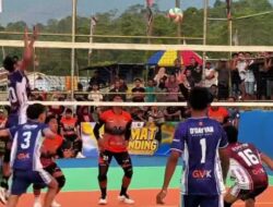 PT CLM Dorong Turnamen Voli Lampia Jadi Event Kabupaten