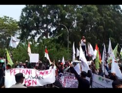 Hari Tani Nasional, Petani Luwu Timur Turun ke Jalan, Soroti Tambang dan Konflik Agraria