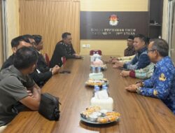 Jelang Pilkades serentak, Kapolres Luwu Utara Silaturahmi dengan Jajaran KPU