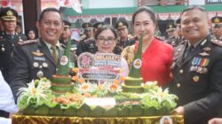 Perkuat Sinergi, Kapolres Toraja Utara Hadiri Upacara HUT TNI ke 81 di Kodim 1414/Tator