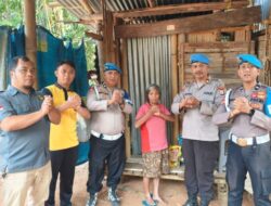 Sambut HUT ke-24 Propam Polri, Sipropam Polres Toraja Utara Bagikan Sembako untuk Warga