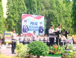 Kapolda Berganti, Polda Sulsel Gelar Upacara Serah Terima Pataka Pallawa Lipu