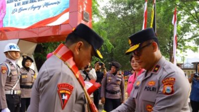 Penuh Khidmat dan Sarat Makna, Budaya Polda Sulsel Sambut Kapolda Baru dan Lepas Irjen Pol. Djuhandhani