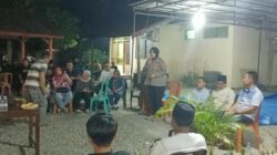 Perkuat Sinergi Pengamanan Jelang Pilkades Serentak, Kapolsek Malangke Gelar Tudang Sipulung