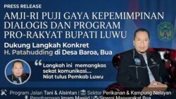 Dukung Program Prioritas Bupati Patahudding, BKPP AMJI-RI Ajak Masyarakat Bua Bersinergi Bangun Luwu