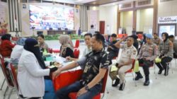 Bid Humas Polda Sulsel Gelar Donor Darah Bersama Media dan Masyarakat