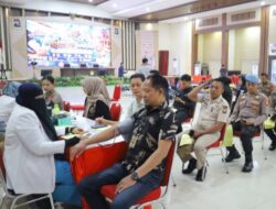 Bid Humas Polda Sulsel Gelar Donor Darah Bersama Media dan Masyarakat