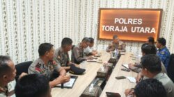 Kapolres Kunjungi SMK Kristen Tagari dan UPTD BLK Toraja Utara