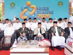 Hadiri Peringatan HSN, Bupati Wajo: Ulama dan Santri Miliki Peran dalam Membangun Masyarakat yang Berakhlak Mulia dan Islami