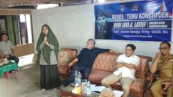 Asri Jaya Serap Aspirasi Warga soal Jembatan, Air Bersih hingga Jalan Tani Saat Reses di Salobulo