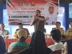 Reses di Pitumpanua, H. Syamsuddin Ahmad Tampung Aspirasi Infrastruktur hingga Layanan Kesehatan