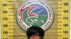 Warga Sidrap Ditangkap Bawa Sabu, Satres narkoba Polres Lutra juga Ungkap 10 Kasus dan Sita 8.660 Butir Obat Daftar G