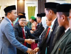 Bupati Andi Abdullah Rahim Lantik Sekda dan 8 JPTP Hasil Selter